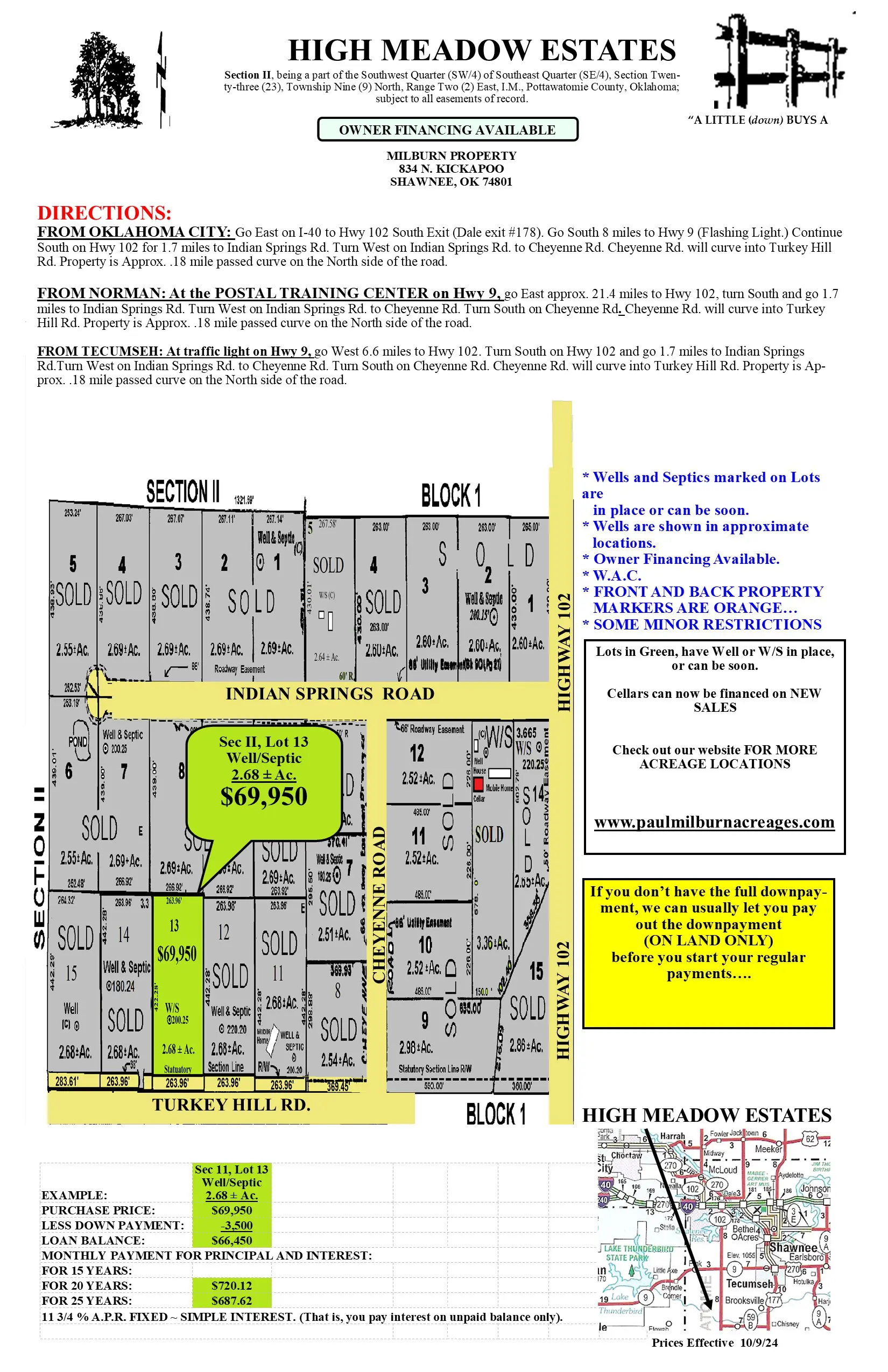 High Meadow Estates, Sec II