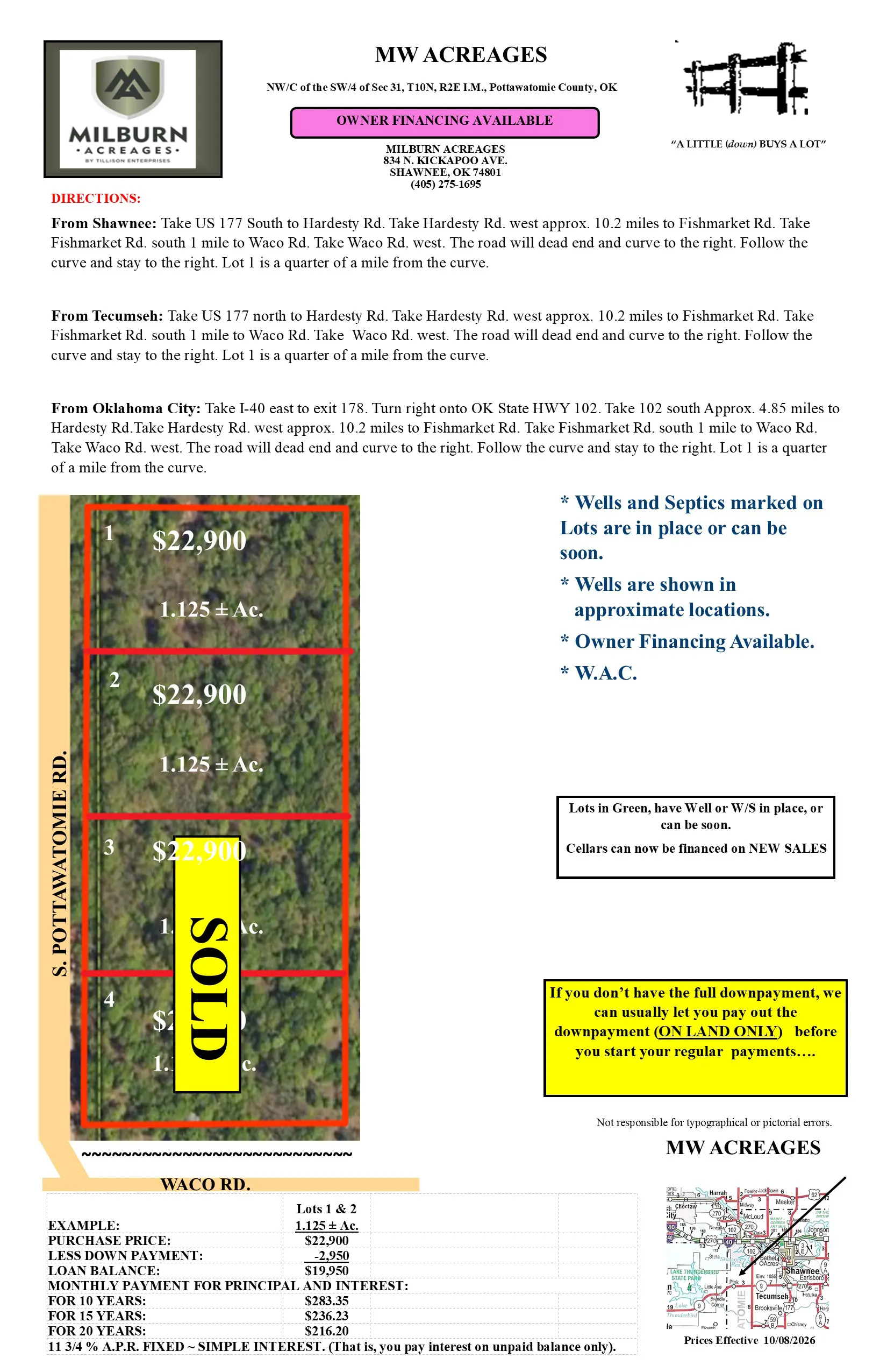 MW Acreages